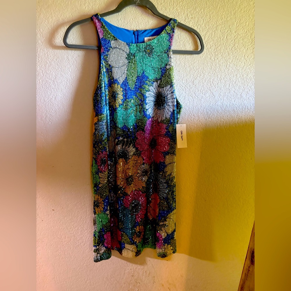 Nwt sparkle tank dress